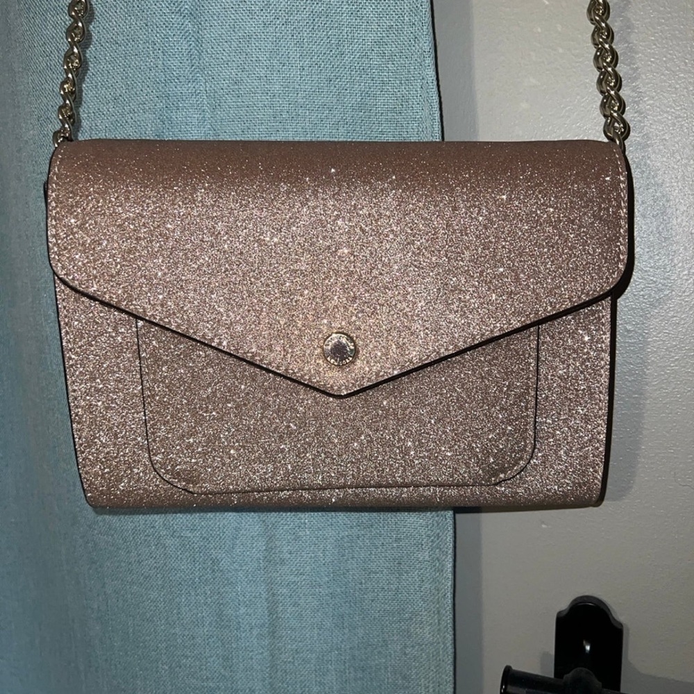 Rose Gold Glitter Kate Spade Crossbody
